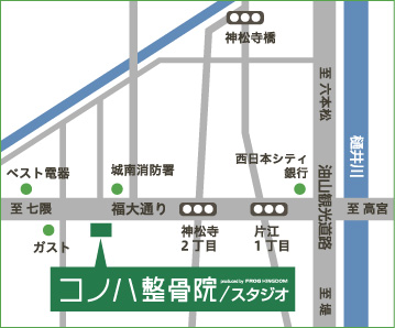 片江院地図